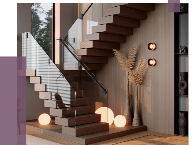 Изготовление и монтаж лестниц в Калининграде от 86003 руб. | ПРОЛЁТ-Клн