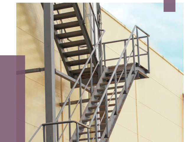 Пожарные лестницы в Калининграде от 12142 руб. — монтаж и продажа | ПРОЛЁТ-Клн