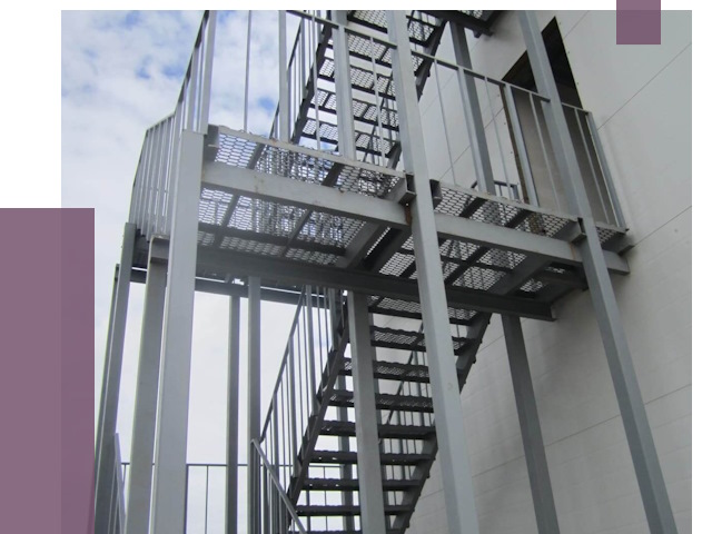 Монтаж пожарных лестниц в Калининграде от 7690 руб.