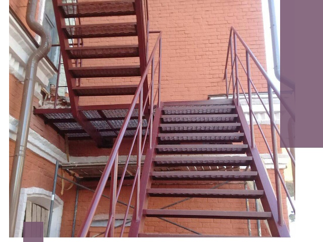 Демонтаж пожарных лестниц быстро и безопасно в Калининграде