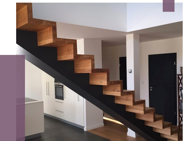 Изготовление деревянных лестниц в Калининграде от 86003 руб. | ПРОЛЁТ-Клн