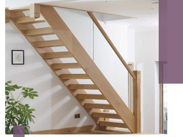 Изготовление деревянных лестниц под ключ в Калининграде для дома