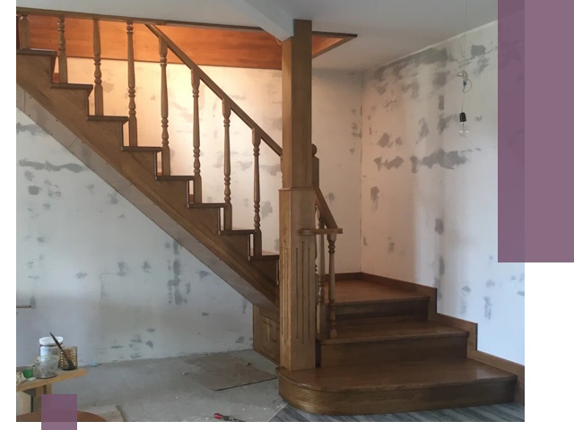 Ремонт деревянных лестниц в Калининграде: быстро и качественно