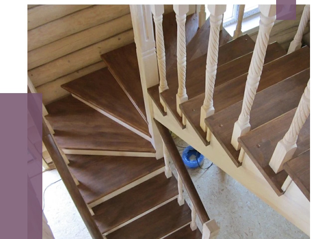 Реставрация деревянных лестниц в Калининграде от 4250 руб.