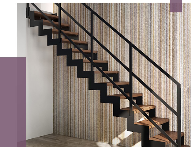 Изготовление металлических лестниц в Калининграде от 48061 руб. | ПРОЛЁТ-Клн