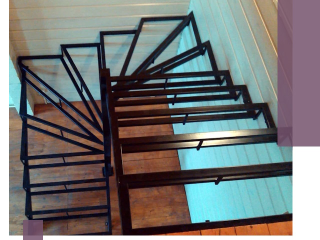 Изготовление металлических лестниц любой сложности в Калининграде