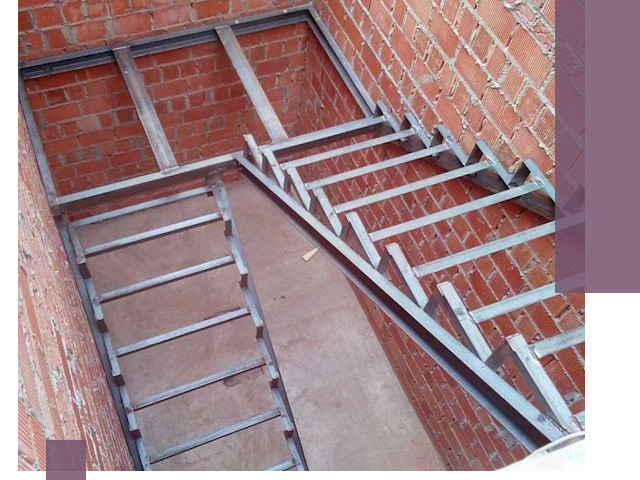 Монтаж металлических лестниц под ключ в Калининграде быстро и качественно