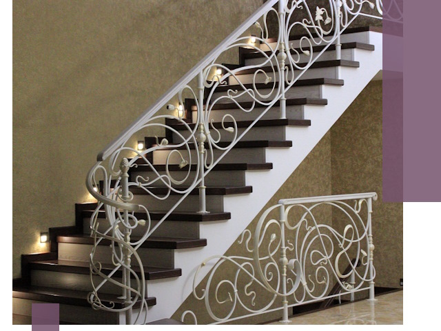Кованые лестницы под ключ в Калининграде — изготовление и монтаж