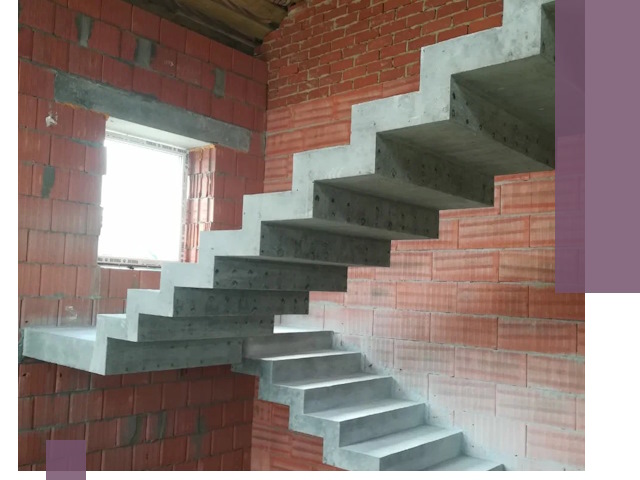 Бетонные лестницы под ключ в Калининграде: монтаж, демонтаж, ремонт