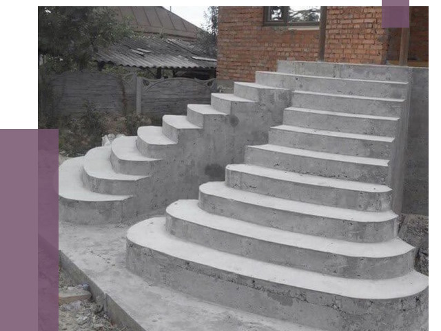 Монтаж бетонных лестниц в Калининграде от 4250 руб. 