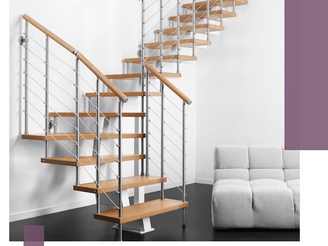 Модульные лестницы под ключ в Калининграде — монтаж и изготовление