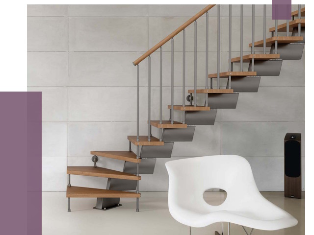 Монтаж модульных лестниц в Калининграде от 6273 руб. 