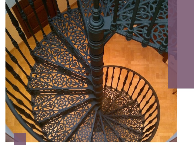 Винтовые лестницы под ключ в Калининграде: производство и монтаж