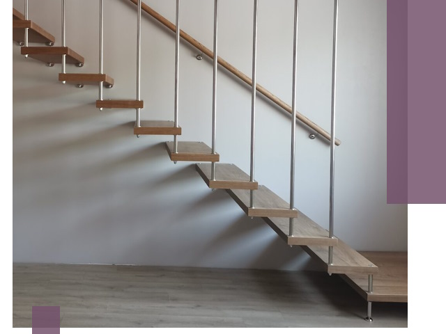 Демонтаж лестниц на больцах в Калининграде быстро и аккуратно