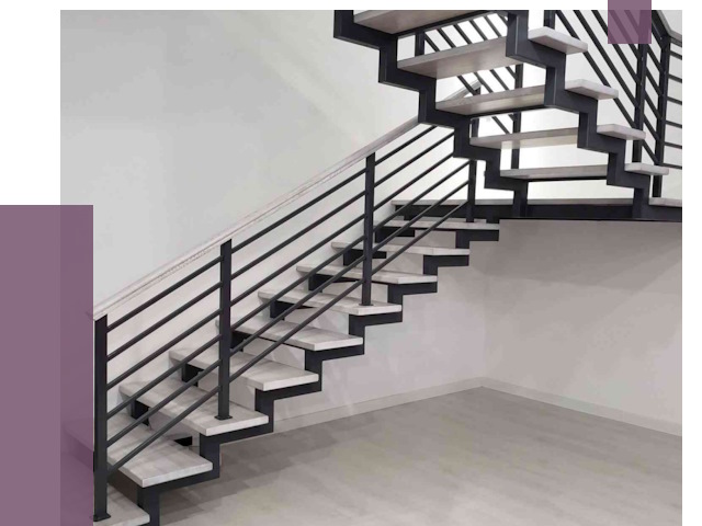 Лестницы на металлокаркасе под ключ в Калининграде от 12648 руб. | ПРОЛЁТ-Клн