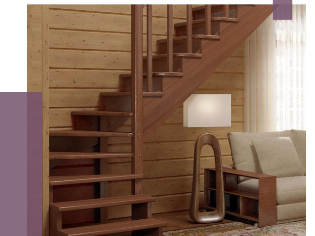 Лестницы эконом класса в Калининграде от 18061 руб. бюджетные решения