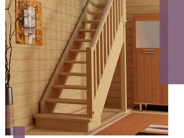 Лестницы эконом класса под ключ в Калининграде — недорого и быстро