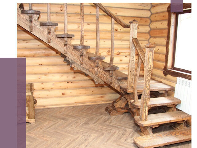 Лестницы в баню в Калининграде от 18921 руб. — изготовление | ПРОЛЁТ-Клн