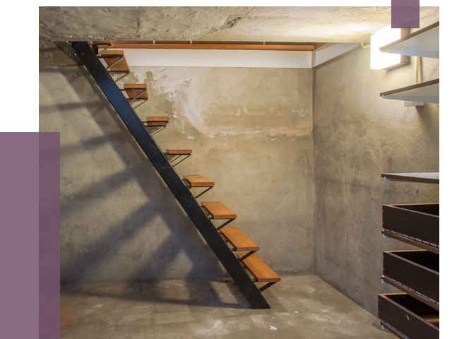 Лестницы в подвал в Калининграде от 13002 руб. — монтаж | ПРОЛЁТ-Клн