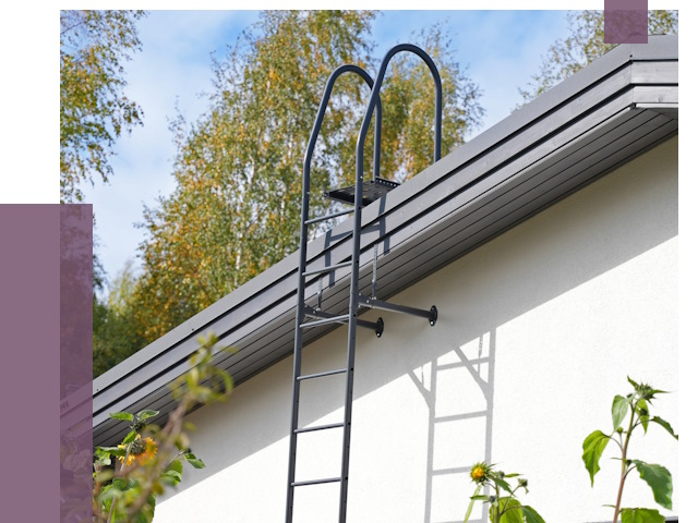 Лестницы на крышу в Калининграде от 18921 руб. — монтаж и монтаж ПРОЛЁТ-Клн