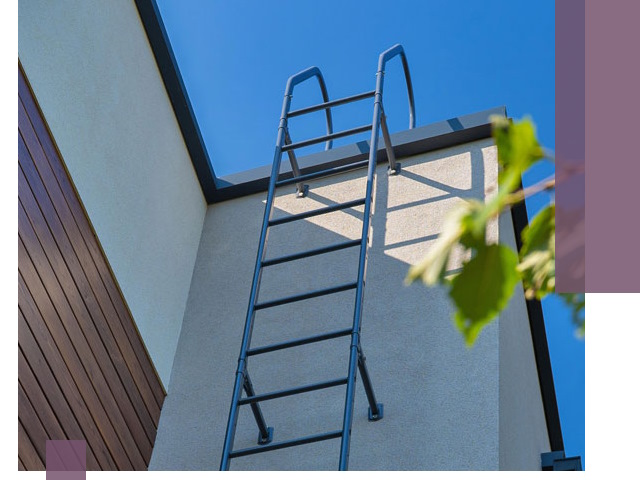 Лестницы на крышу в Калининграде — изготовление, монтаж, демонтаж