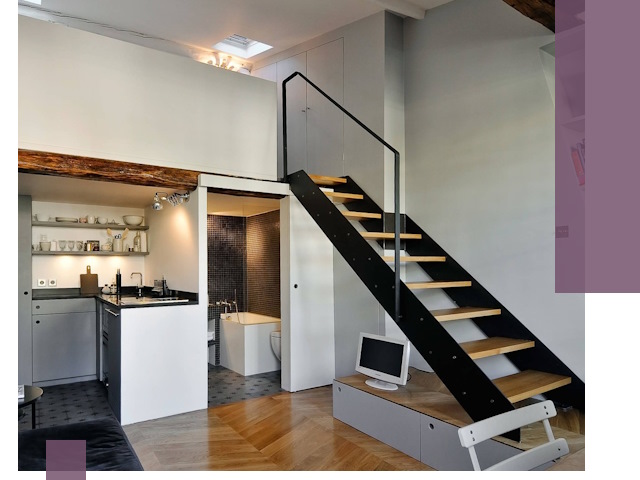 Лестницы на антресоль под ключ в Калининграде — изготовление и монтаж