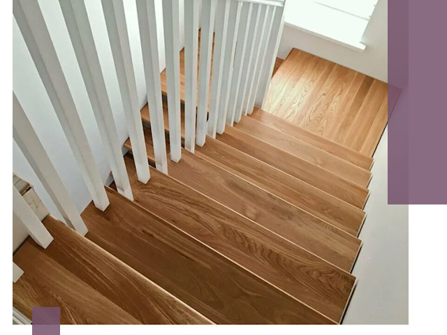 Лестницы из бука в Калининграде: изготовление, монтаж и демонтаж