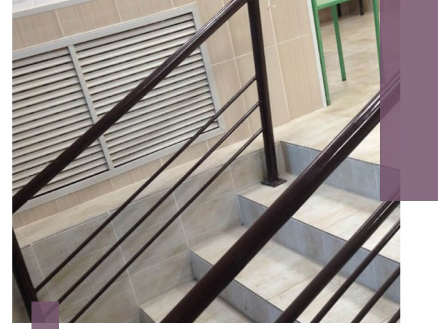 Изготовление перил из металла под ключ в Калининграде