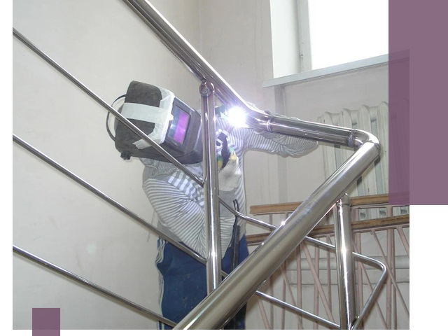 Монтаж перил и ограждений качественно в Калининграде