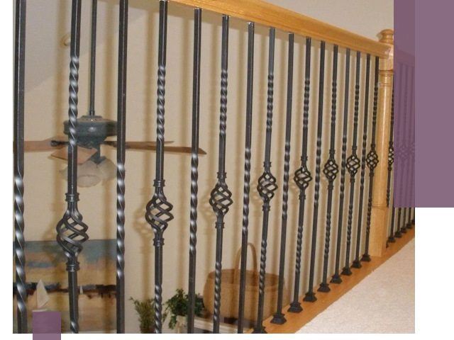 Изготовление и монтаж кованных перил в Калининграде под ключ
