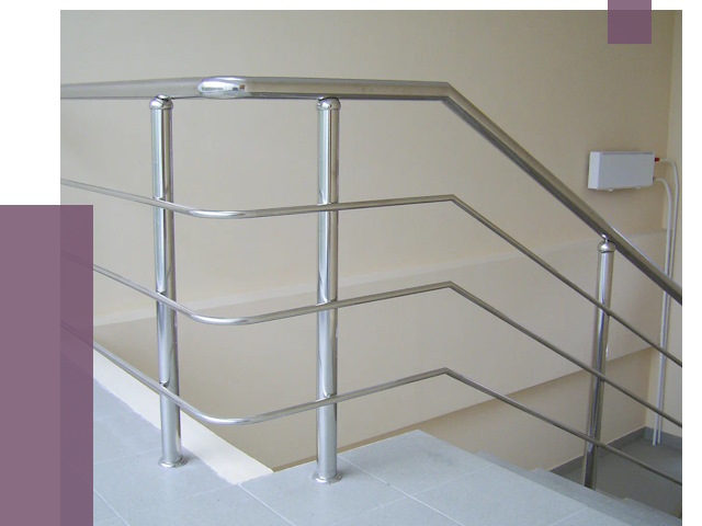 Алюминиевые перила в Калининграде от 6273 руб. под ключ | ПРОЛЁТ-Клн