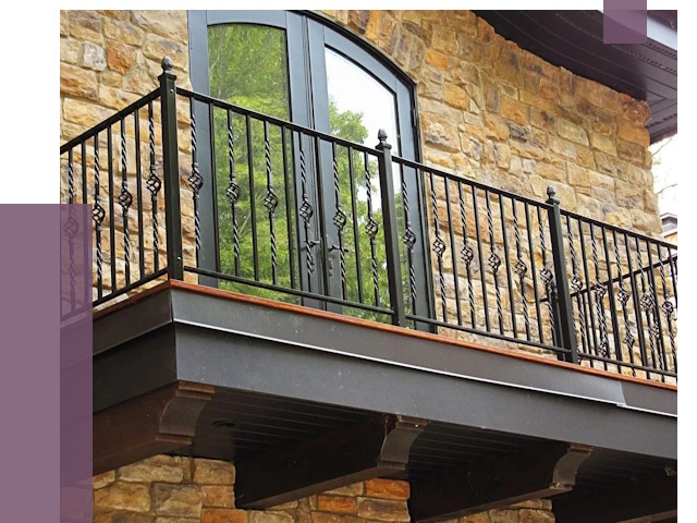 Балконные ограждения в Калининграде от 7943 руб. — купить | ПРОЛЁТ-Клн