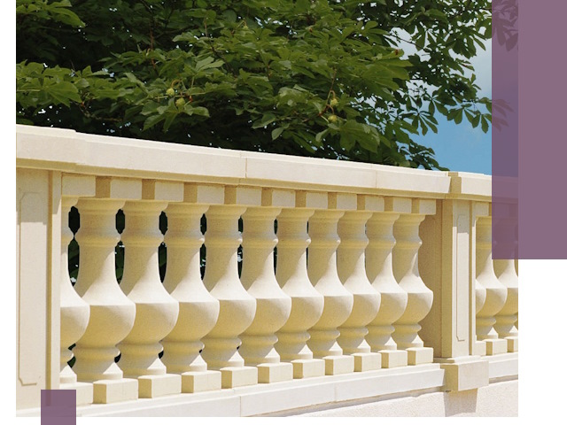 Установка балюстрады в Калининграде: изготовление и монтаж под ключ