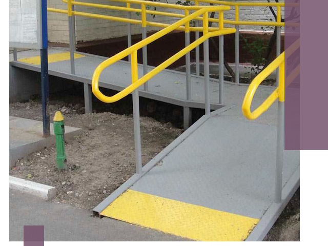 Монтаж пандусов для инвалидов в Калининграде — быстро и качественно