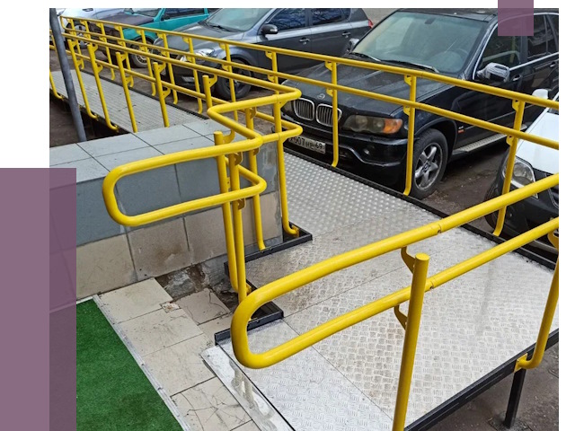 Стационарные пандусы в Калининграде от 12142 руб. | ПРОЛЁТ-Клн