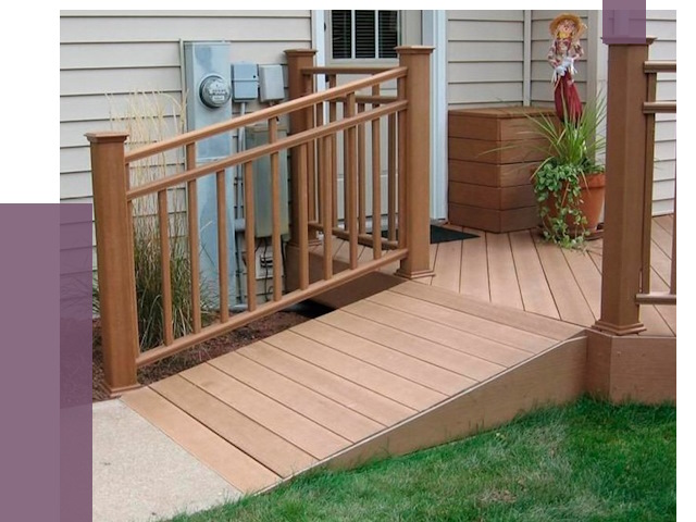 Пандус на крыльцо в Калининграде под ключ от 7690 руб. 