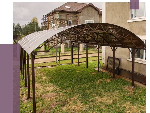 Демонтаж навесов в Калининграде от 4553 руб. — разборка и вывоз | ПРОЛЁТ-Клн