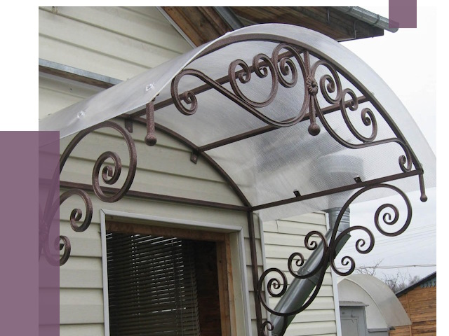 Изготовление козырьков в Калининграде от 7285 руб. — заказать | ПРОЛЁТ-Клн