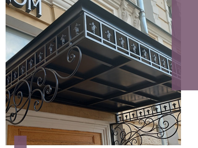 Ремонт козырьков и навесов в Калининграде — быстро и качественно