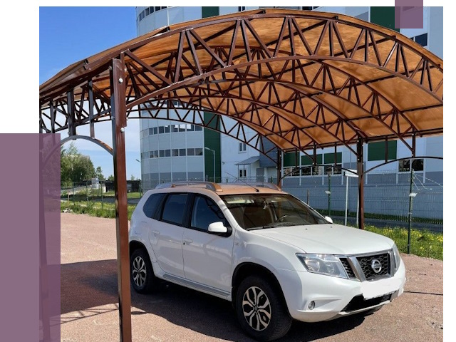 Недорогие навесы в Калининграде от 42496 руб. | ПРОЛЁТ-Клн