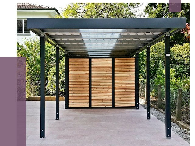 Отдельно стоящие навесы во дворе в Калининграде от 79426 руб. | ПРОЛЁТ-Клн