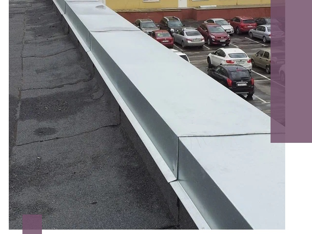 Изготовление парапетов из металла и нержавейки в Калининграде