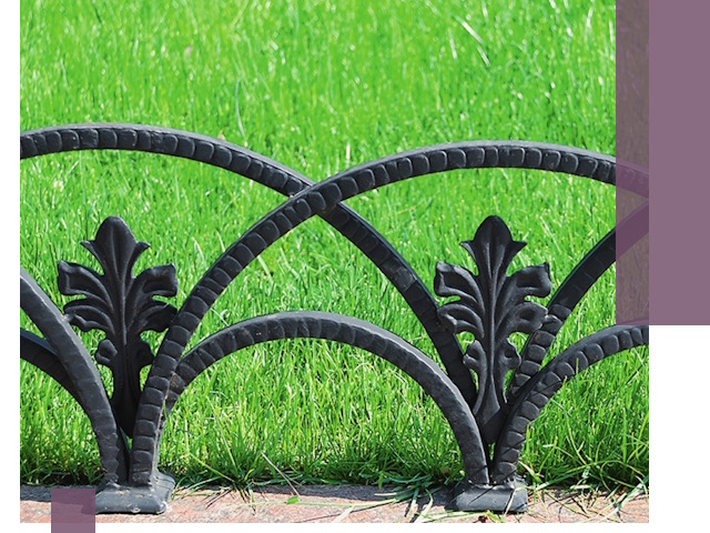 Декоративные металлические бордюры под ключ в Калининграде