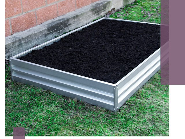 Металлические бордюры для грядок в Калининграде: прочность и аккуратность