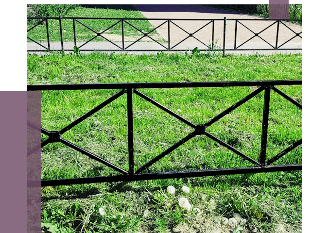 Металлические газонные ограждения в Калининграде от 4250 руб.