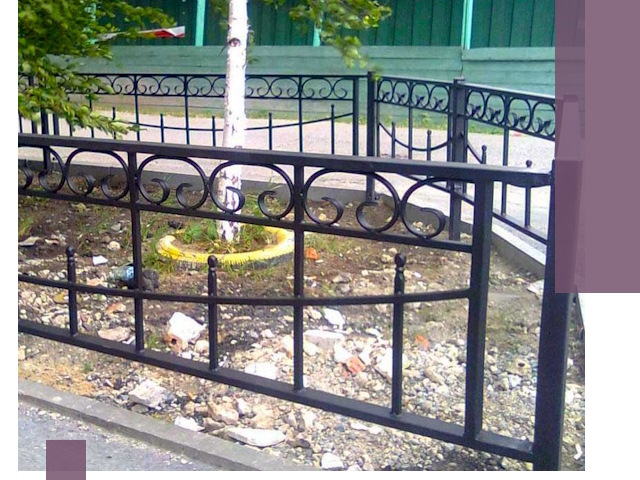 Изготовление газонных ограждений в Калининграде под ключ