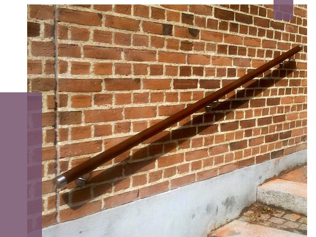 Изготовление пристенных поручней в Калининграде от 4401 руб. — ПРОЛЁТ-Клн