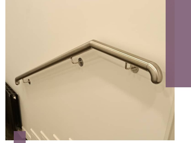 Изготовление пристенных поручней в Калининграде под ключ за сроки