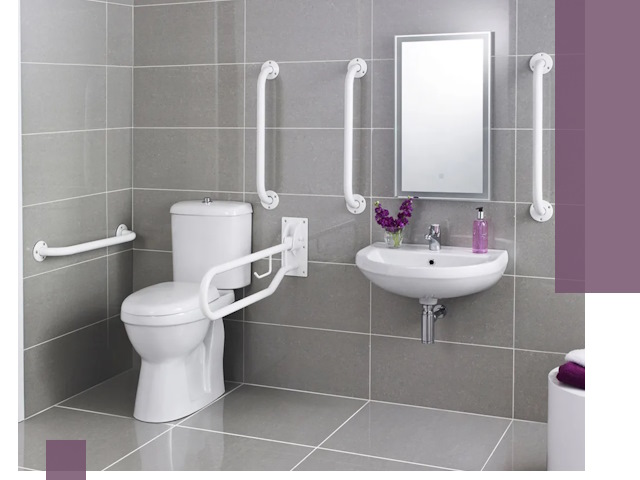 Поручни для санузлов в Калининграде: установка, ремонт и монтаж