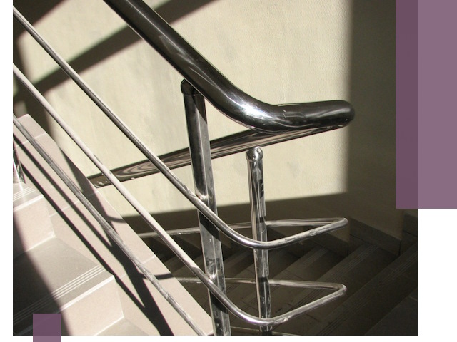 Поручни из нержавеющей стали под ключ в Калининграде